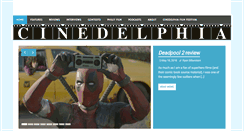 Desktop Screenshot of cinedelphia.com